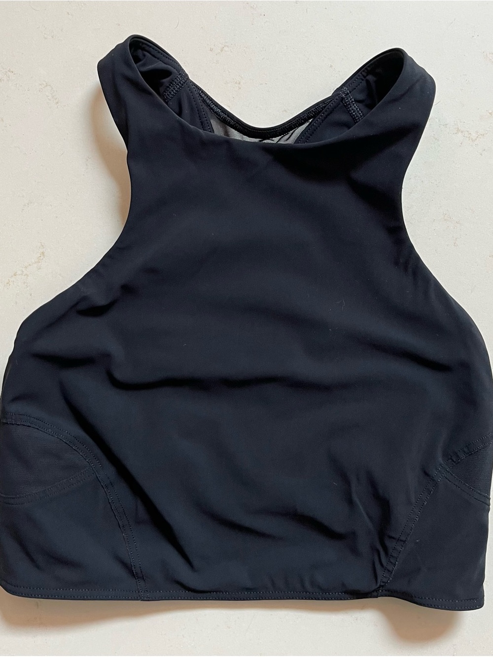 lululemon athletica Black High-Neck Sports Bra